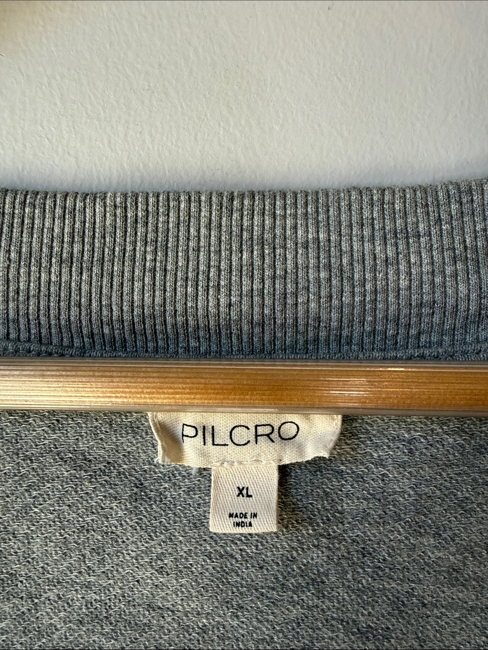 Pilcro Denim Sweatshirt Twofer Swing Dress XL - Picture 5 of 7